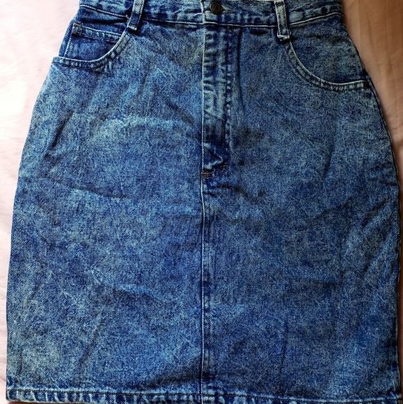 Vintage acid wash skirt - Picture 1 of 3